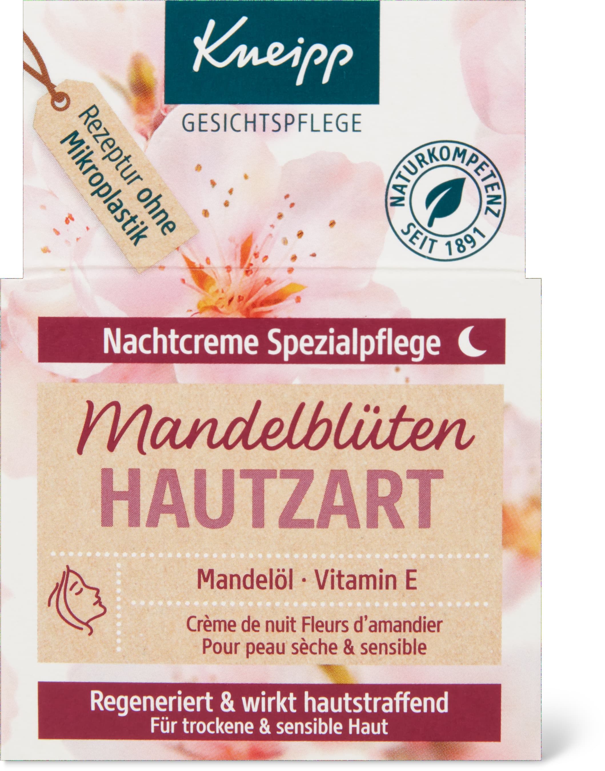 Kneipp Mandelblüten Hautzart Nachtcreme 50ml